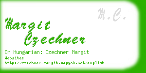 margit czechner business card